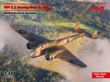 ICM 1/48 48352 HP.52 HAMPDEN B MK.I