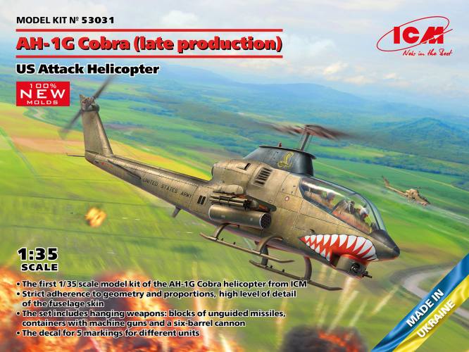 ICM 1/35 53031 AH-1G COBRA LATE PRODUCTION