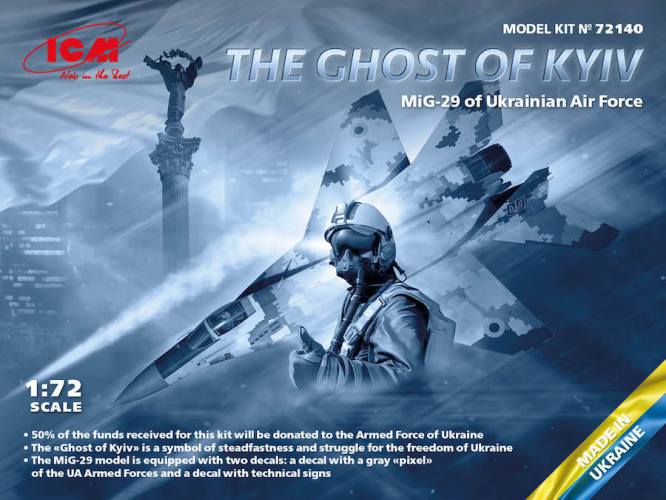 ICM 1/72 72140 THE GHOST OF KYIV MIG-29