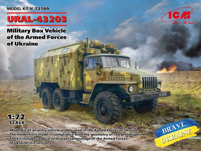 ICM 1/72 72709 URAL-43202