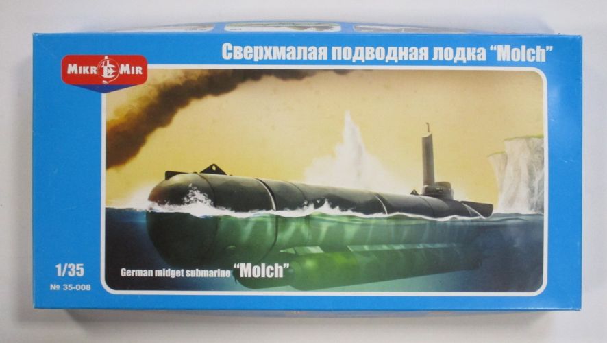 MIKRO 1/35 35008 GERMAN MIDGET SUBMARINE MOLCH