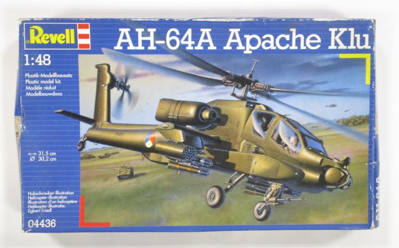 REVELL 1/48 04436 AH-64A APACHE KLU