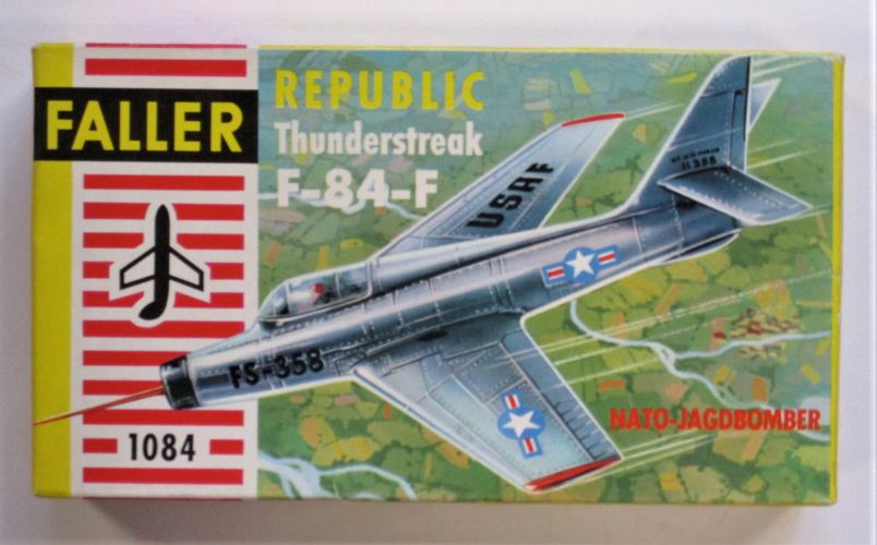 FALLER 1/100 1084 REPUBLIC THUNDERSTREAK F-84-F