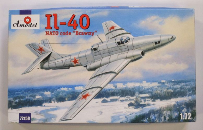 A MODEL 1/72 72158 IL-40 NATO CODE BRAWNY