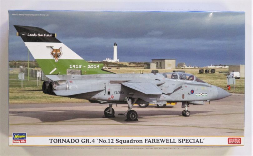 HASEGAWA 1/72 02116 TORNADO GR.4 NO.12 SQUADRON FAREWELL SPECIAL