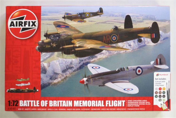 AIRFIX 1/72 A50182 BATTLE OF BRITAIN MEMORIAL FLIGHT