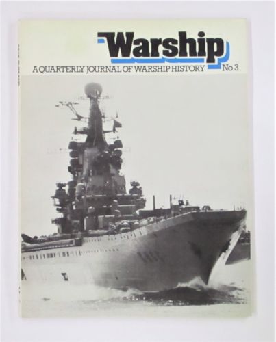 CHEAP BOOKS  ZB3473 WARSHIP NO 3 A QUARTERLY JOURNAL OF WARSHIP HISTORY