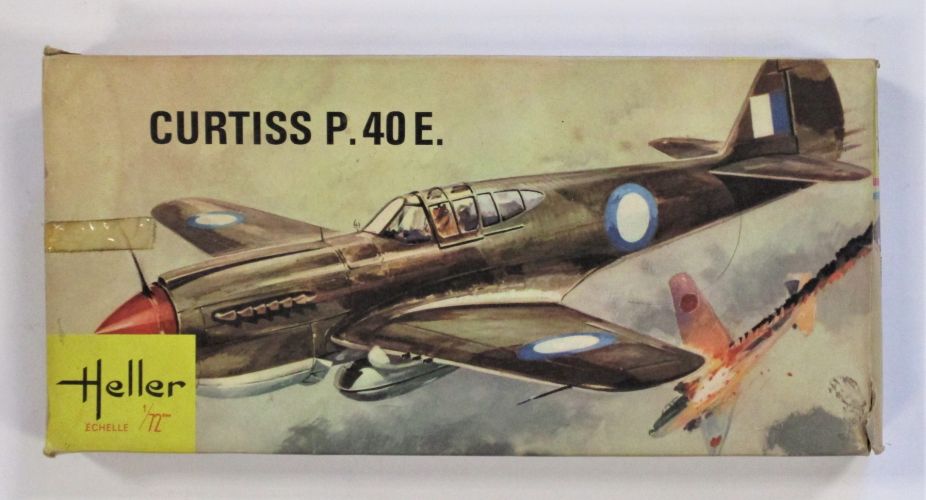 HELLER 1/72 083 CURTISS P.40 E.