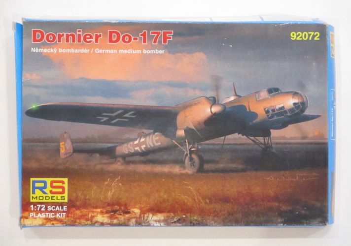 RS MODELS 1/72 92072 DORNIER DO-17F