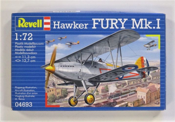REVELL 1/72 04693 HAWKER FURY Mk.I