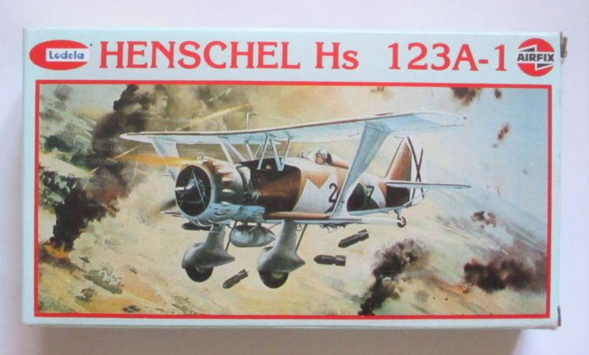 LODELA 1/72 RH2051 HENSCHEL HS 123A-1