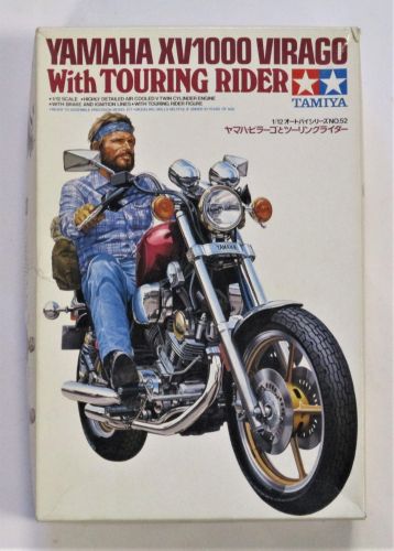 TAMIYA 1/12 14052 YAMAHA XV1000 VIRAGO WITH TOURING RIDER