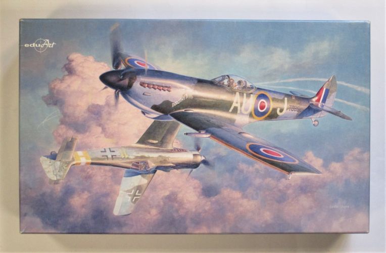 EDUARD 1/48 11100X THE RISE OF BUBBLETOPS SPITFIRE MK.XVI AND FW 190D-9