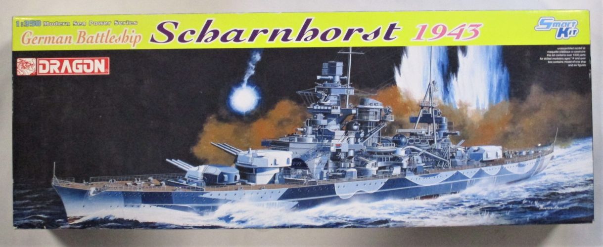 DRAGON 1/350 1040 SCHARNHORST 1943 GERMAN BATTLESHIP  UK SALE ONLY 