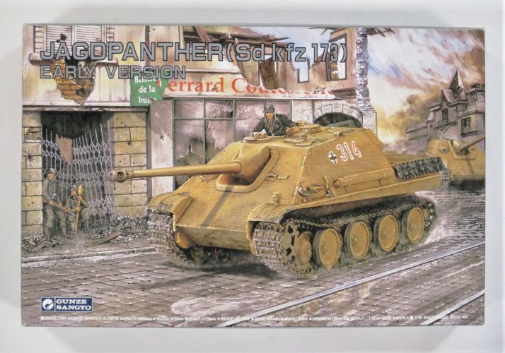 GUNZE SANGYO 1/35 765 2800 JAGDPANTHER SD KFZ 173 EARLY
