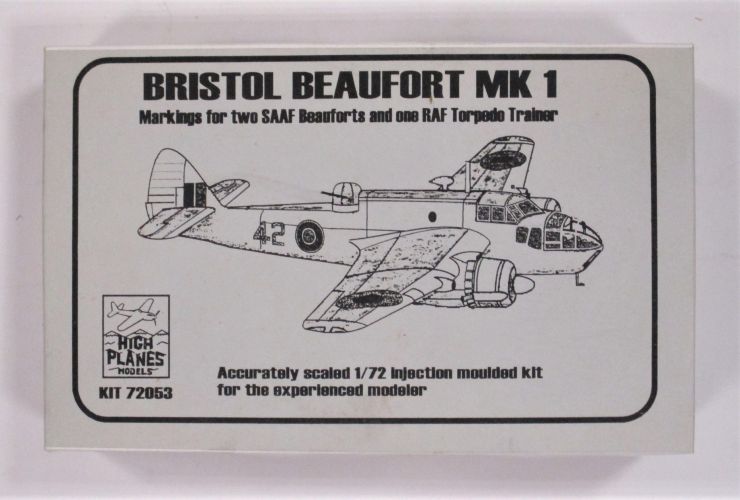 HIGHPLANES 1/72 72053 BRISTOL BEAUFORT MK 1
