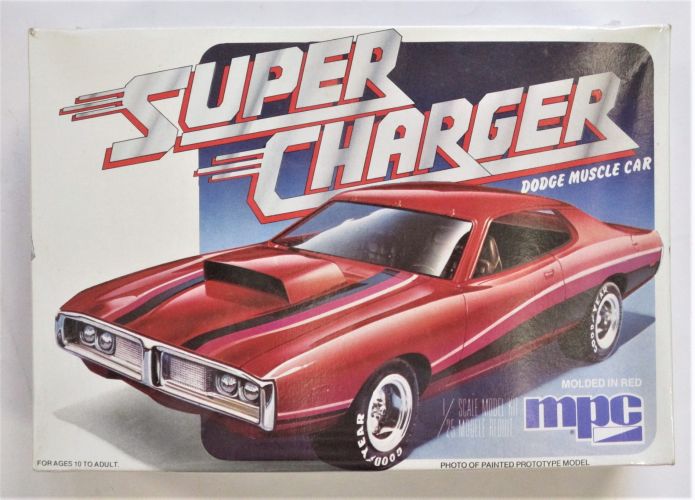 MPC 1/25 6333 SUPER CHARGER DODGE MUSCLE CAR