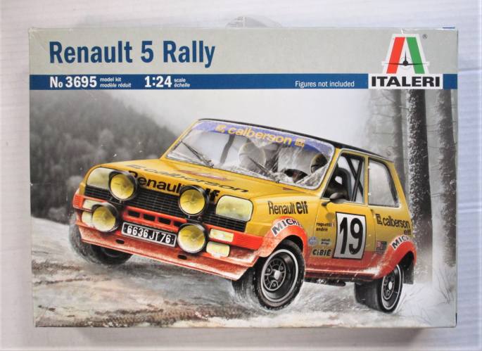 ITALERI 1/24 3695 RENAULT 5 RALLY