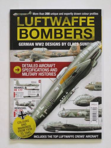 CHEAP BOOKS  ZB3585 LUFTWAFFE BOMBERS PROFILES GERMAN WW2 DESIGNS BY CLAES SUNDIN