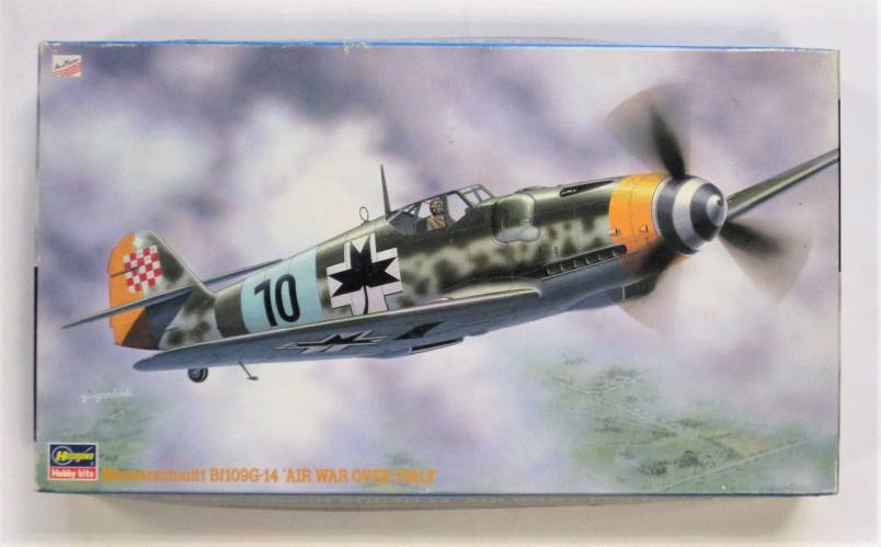 HASEGAWA 1/48 JT149 MESSERSCHMITT BF109G-14 AIR WAR OVER ITALY