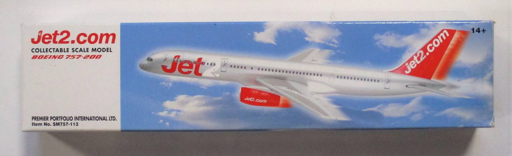 AIRLINER COLLECTIBLE  1/200 SM757-113 JET2.COM BOEING 757-200