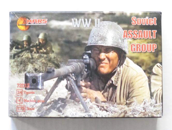 MARS 1/72 72012 SOVIET ASSAULT GROUP WWII