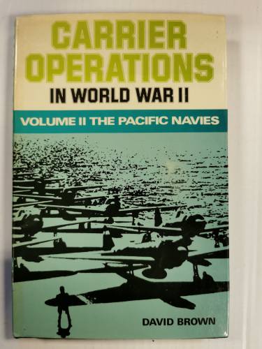 CHEAP BOOKS  ZB3965 CARRIER OPERATIONS IN WORLD WAR II - DAVID BROWN
