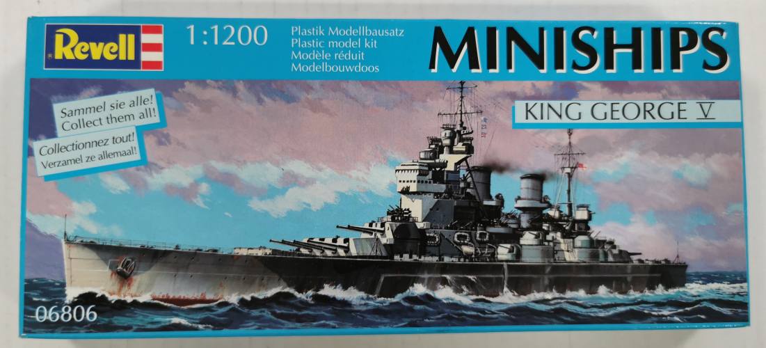 REVELL 1/1200 06806 MINISHIPS KING GEORGE V