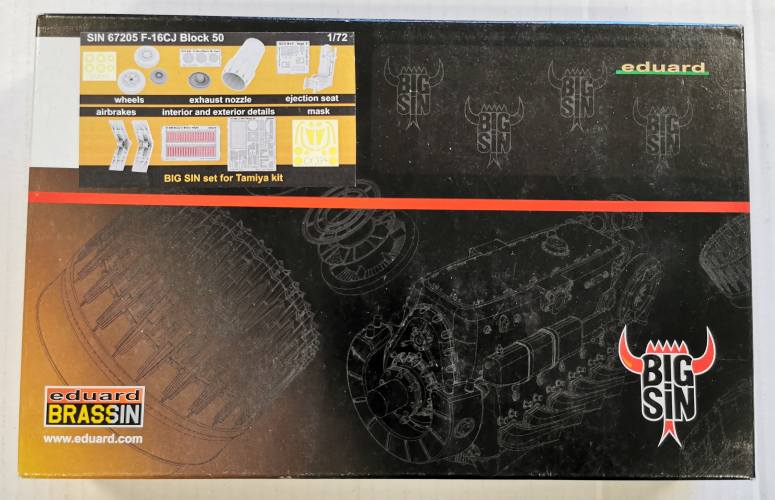 EDUARD 1/72 67205 F-16CJ BLOCK 50 