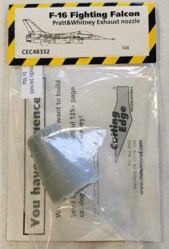CUTTING EDGE 1/48 48332 F-16 FIGHTING FALCON PRATT   WHITNEY EXHAUST NOZZLE 