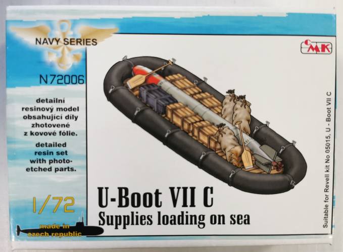 CMK 1/72 72006 U-BOOT VII C SUPPLY BOAT 