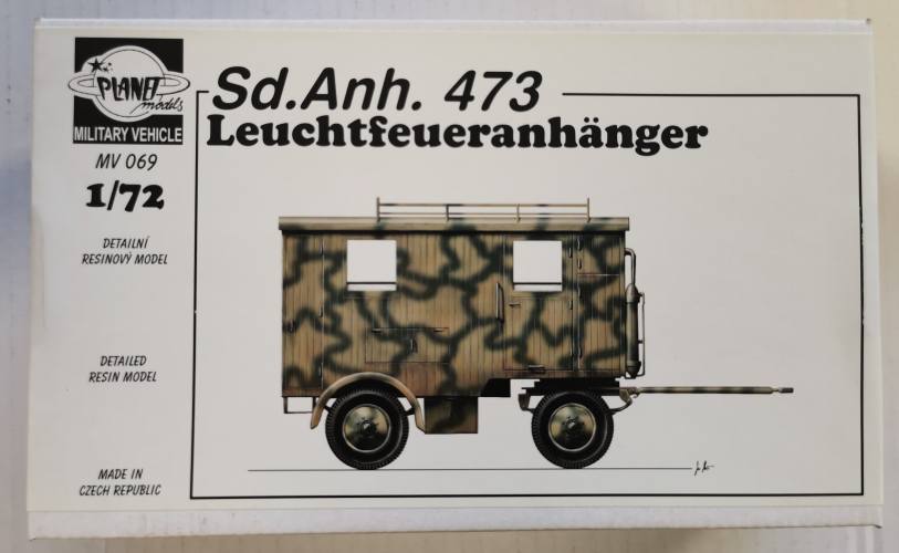 PLANET MODELS 1/72 MV069 SD.ANH. 473 LEUCHTFEUERANH  NGER