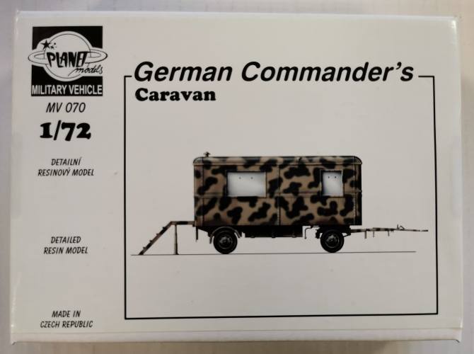 PLANET MODELS  MV070 GERMAN COMMANDER S CARAVAN 