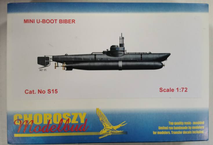 CHOROSZY 1/72 S15 MINI U-BOOT BIBER 