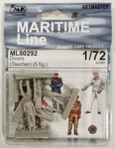 CZECH MASTERS KITS 1/72 MARITIME LINE ML80292 DIVERS