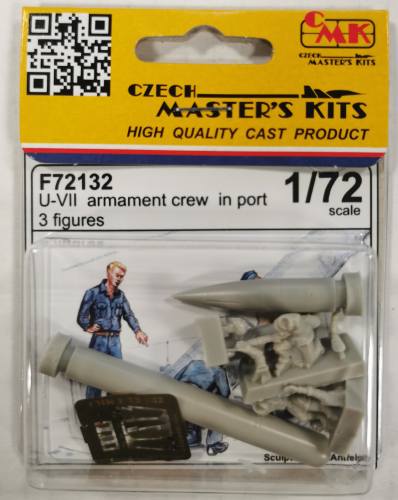 CZECH MASTERS KITS 1/72 F72132 U-VII ARMAMENT CREW IN PORT 