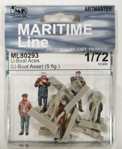 CZECH MASTERS KITS 1/72 ML80293 MARITIME LINE U-BOAT ACES 