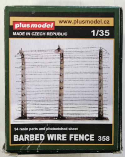 PLUS MODEL 1/35 358 BARBED WIRE FENCE 