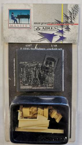 AIRES HOBBY MODELS 1/48 4107 F-104G STARFIGHTER COCKPIT SET