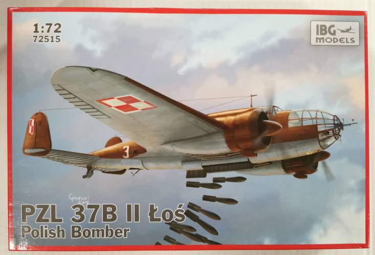 IBG MODELS 1/72 72515 PZL 37B II LOS POLISH BOMBER