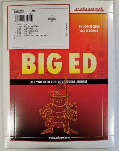 EDUARD 1/32 BIG3232 F-15C FOR TAMIYA KIT