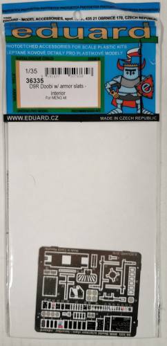EDUARD 1/35 36335 D9R DOOBI W/ ARMOR SLATS - INTERIOR FOR MENG KIT 
