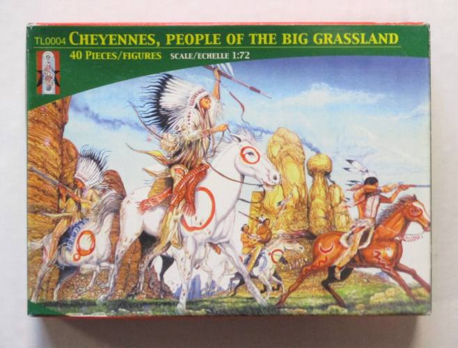 LUCKY TOYS 1/72 0004 CHEYENNES PEOPLE OF THE BIG GRASSLAND