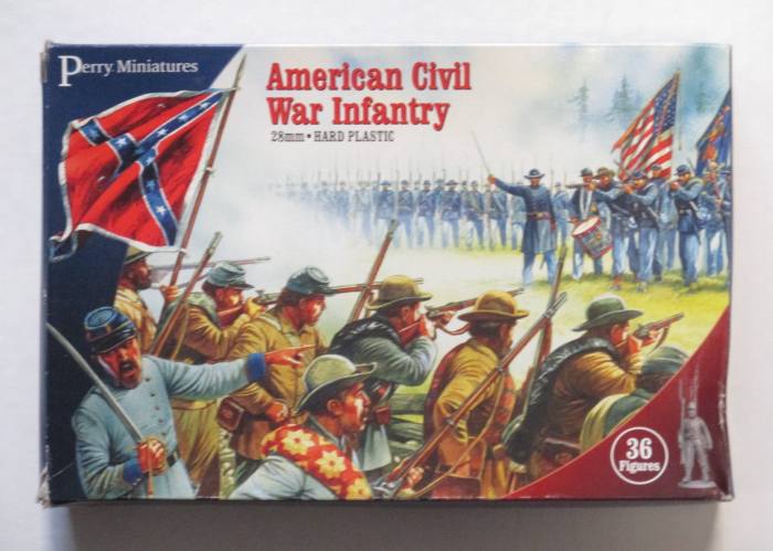 PERRY MINIATURES  AMERICAN CIVIL WAR INFANTRY 28MM