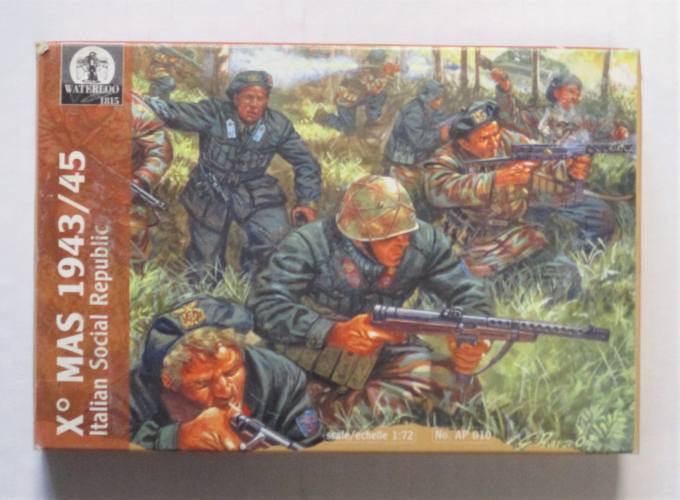 WATERLOO 1/72 AP010 X MAS 1943/45 ITALIAN SOCIAL REPUBLIC