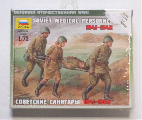 ZVEZDA 1/72 6152 SOVIET MEDICAL PERSONNEL 1941-1942