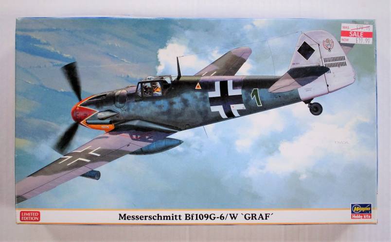 HASEGAWA 1/48 09915 MESSERSCHMITT BF109G-6/W GRAF