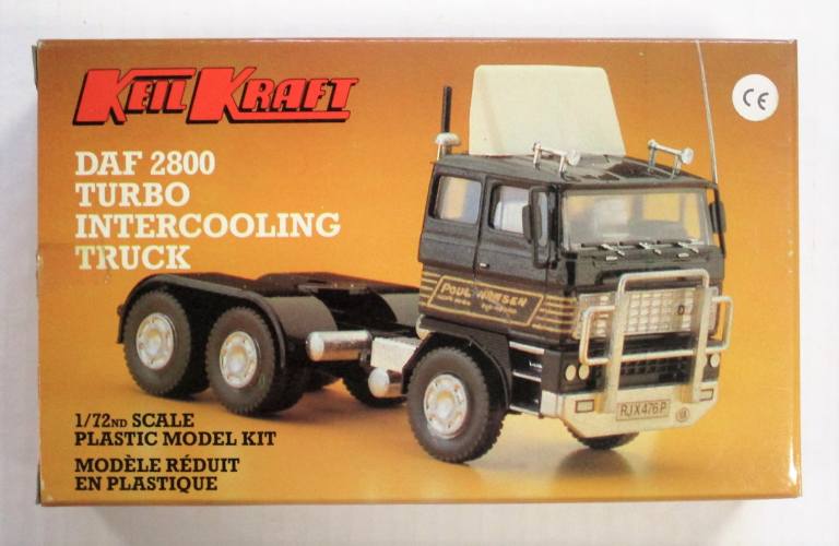 KEILCRAFT 1/72 K320 DAF 2800 TURBO INTERCOOLING TRUCK