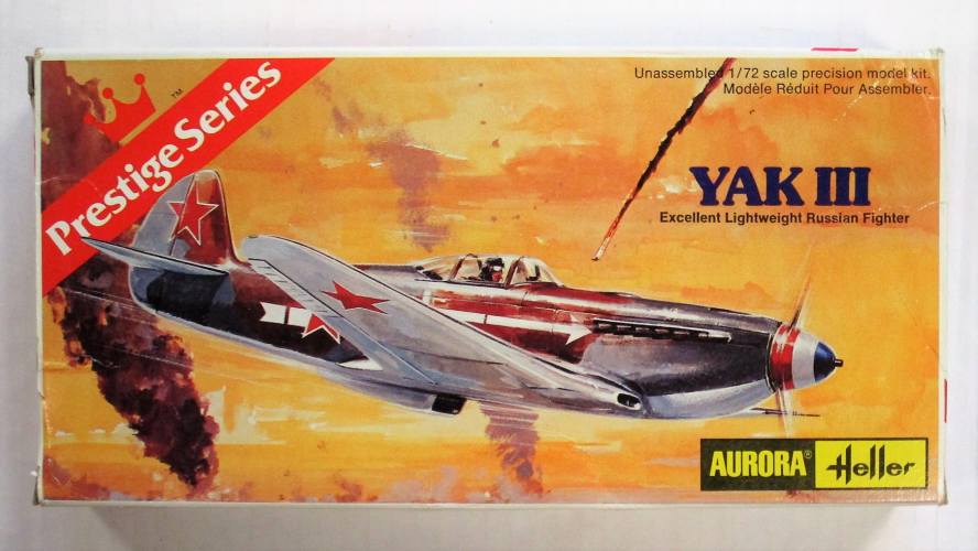 HELLER 1/72 6610 YAK III