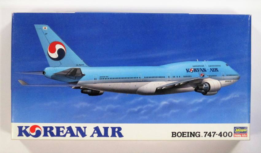 HASEGAWA 1/200 LT13 KOREAN AIR BOEING 747-400